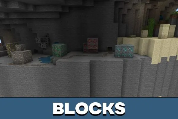 Blocks from Spiral Parkour Map for Minecraft PE