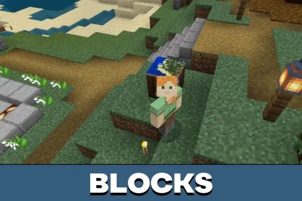 Blocks from Taiga Map for Minecraft PE