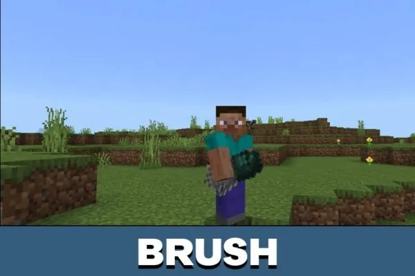 Brush from Archaeology Mod for Minecraft PE