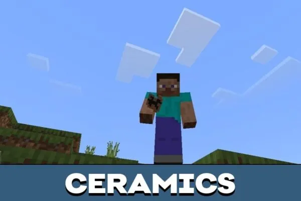 Ceramics from Archaeology Mod for Minecraft PE