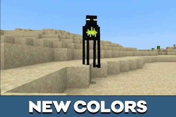 Colors from Endermen Texture for Minecraft PE