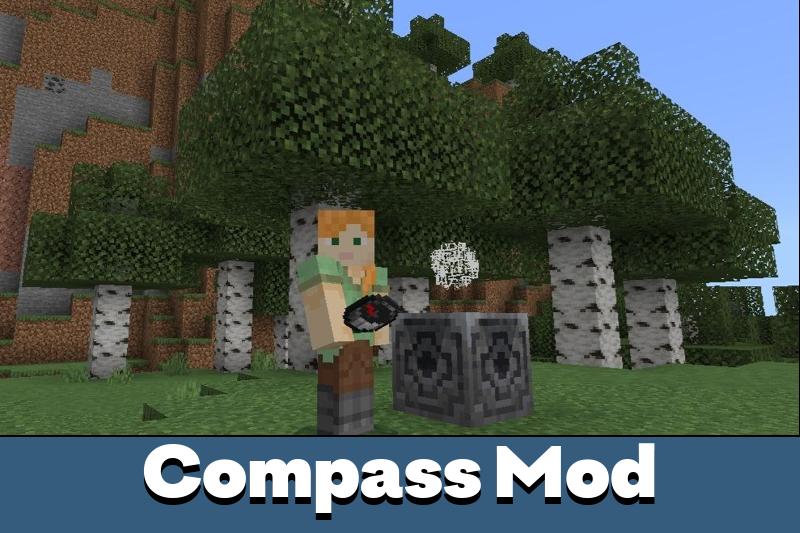 Download Compass Mod for Minecraft PE Compass Mod for MCPE