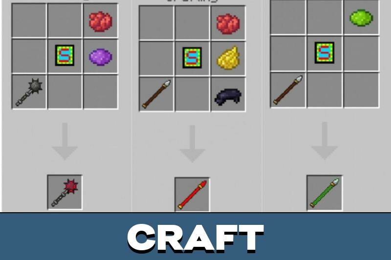 Download Spears Mod for Minecraft PE - Spears Mod for MCPE