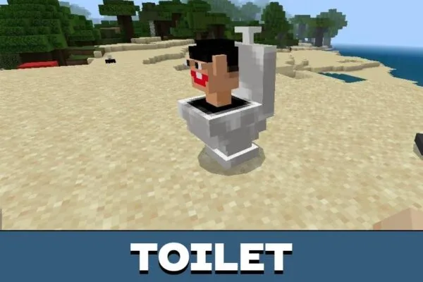 Mob from Skibidi Toilet Mod for Minecraft PE