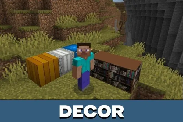 Decor from Baldi Mod for Minecraft PE