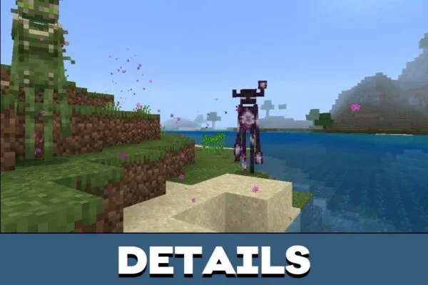 Details from Endermen Texture for Minecraft PE