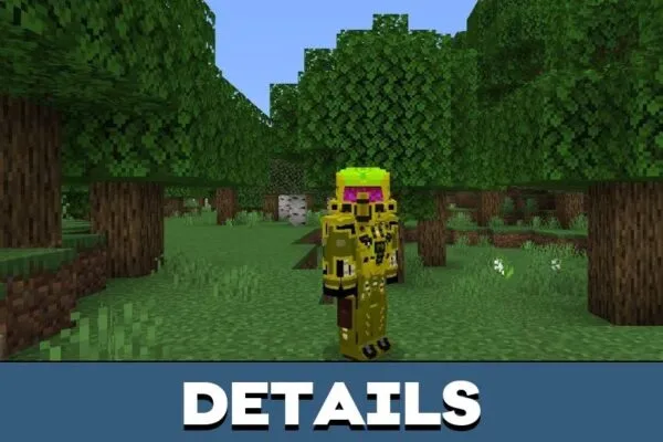 Details from Super Armor Mod for Minecraft PE