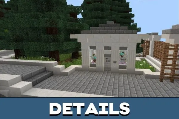 Details from Washington Map for Minecraft PE