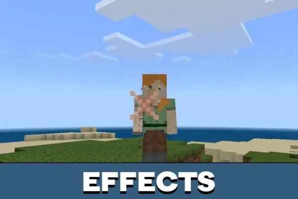 Effects from Bazooka Mod for Minecraft PE