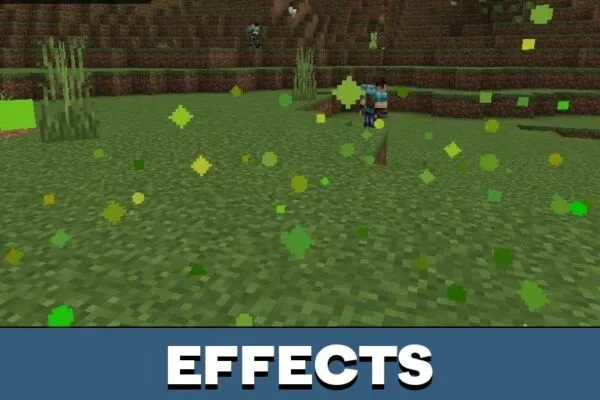 Effects from Kung Fu Panda Mod for Minecraft PE