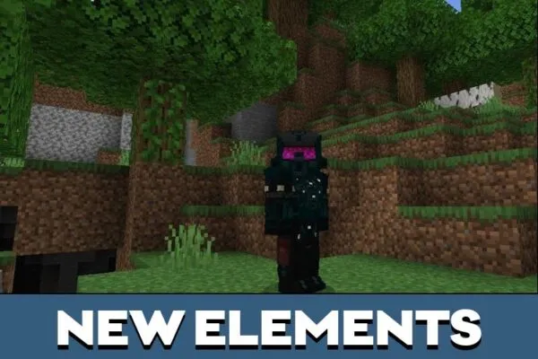 New Elements from Super Armor Mod for Minecraft PE