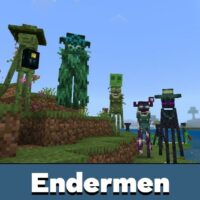 Endermen Texture Pack for Minecraft PE