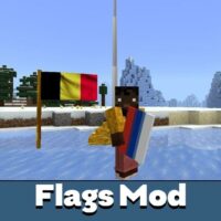 Flag Mod for Minecraft PE