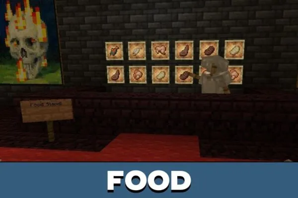 Food from Sonic Map for Minecraft PE