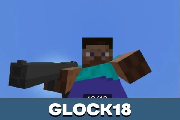 Glock18 from Firearms Mod for Minecraft PE