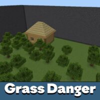 Grass Danger Map for Minecraft PE