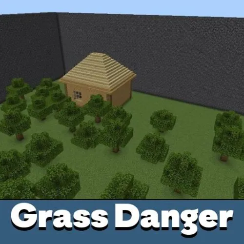 Grass Danger Map for Minecraft PE