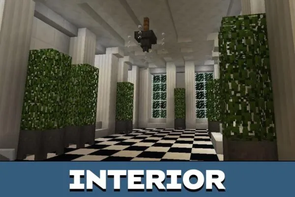 Interior from Washington Map for Minecraft PE