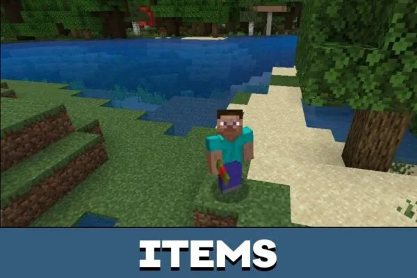 Items from Bomb Mod for Minecraft PE