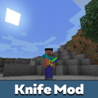 Knife Mod for Minecraft PE
