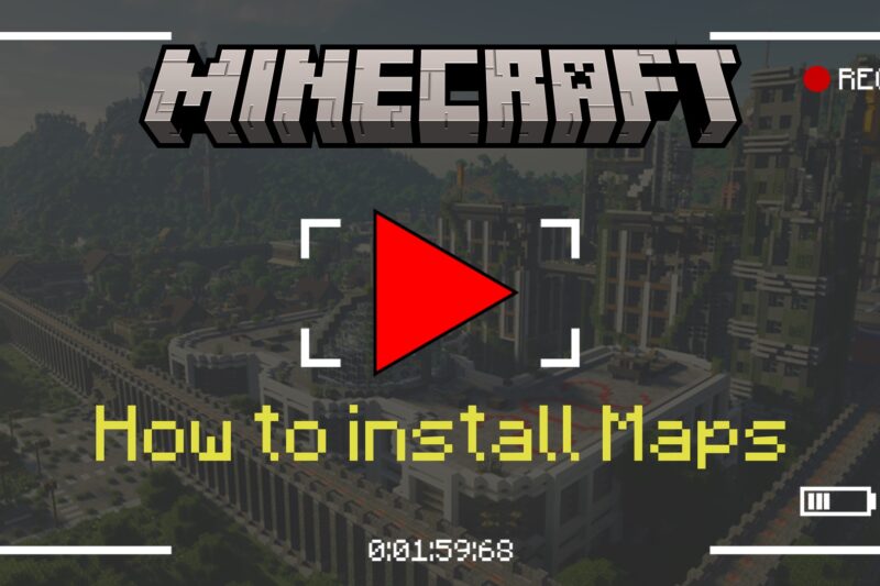 Install minecraft maps
