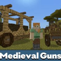 Medieval Weapons Mod for Minecraft PE