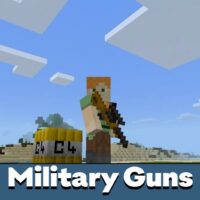 Military Weapons Mod for Minecraft PE