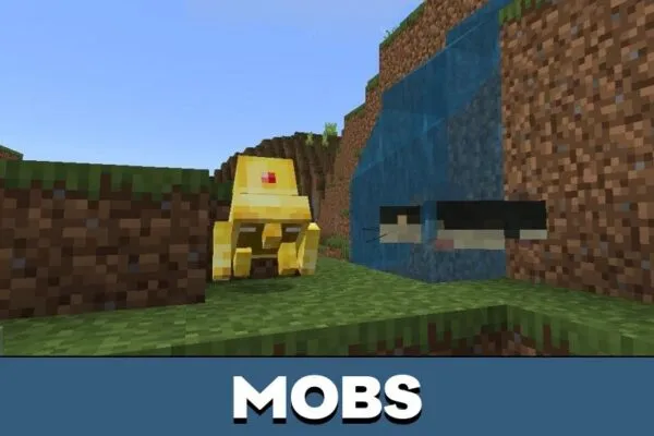 Mobs from Adventure Mod for Minecraft PE