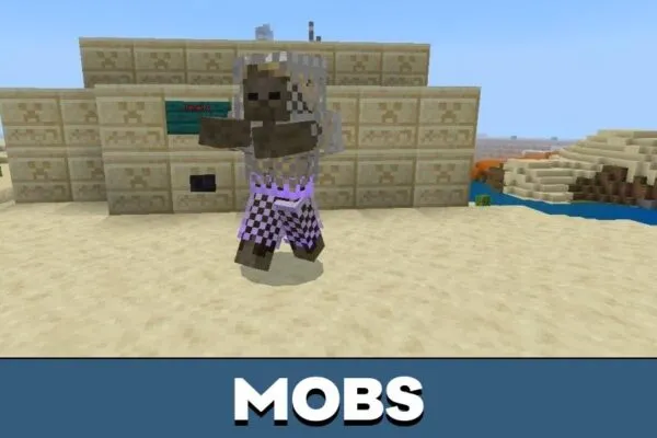 Mob from Training Map for Minecraft PE