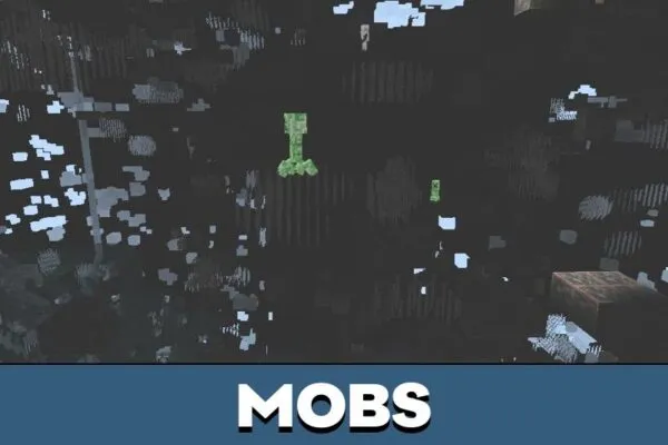 Mobs from X Ray Texture Pack for Minecraft PE