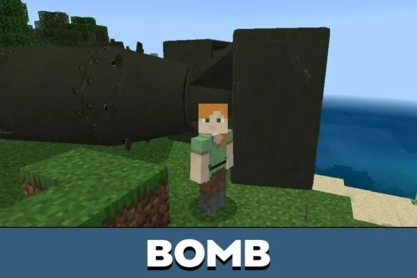 Bomb from Nuclear Mod for Minecraft PE