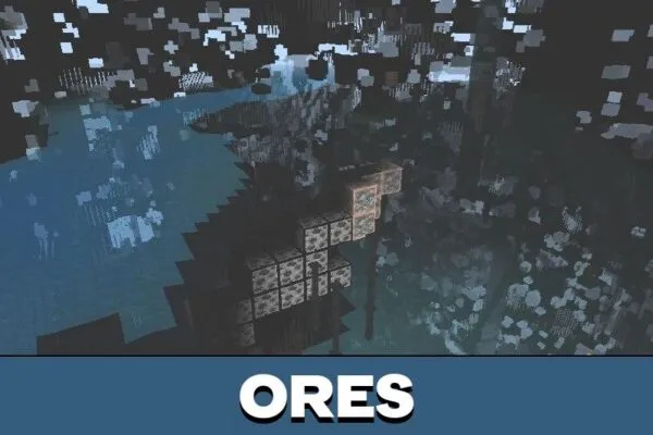 Ores from X Ray Texture Pack for Minecraft PE