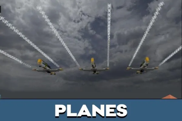 Planes from Normandy Map for Minecraft PE