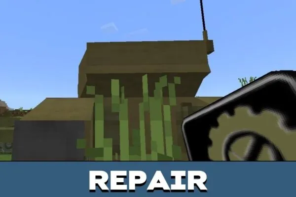 Repair from Modern Warfare Mod for Minecraft PE