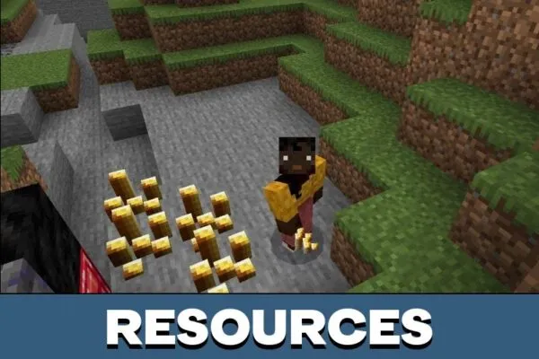 Resources from Adventure Mod for Minecraft PE