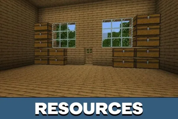 Resources from Grass Danger Map for Minecraft PE