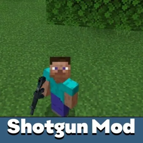 Shotgun Mod for Minecraft PE