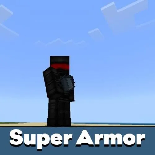 Super Armor Mod for Minecraft PE