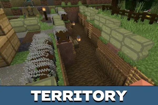 Territory from Normandy Map for Minecraft PE