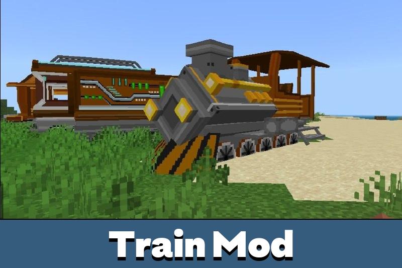 Download Train Mod for Minecraft Bedrock Edition