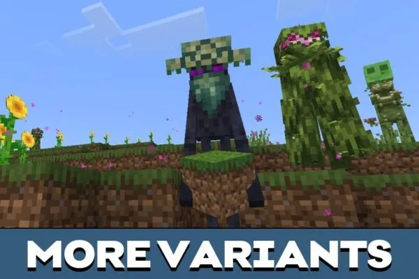 Variants from Endermen Texture for Minecraft PE