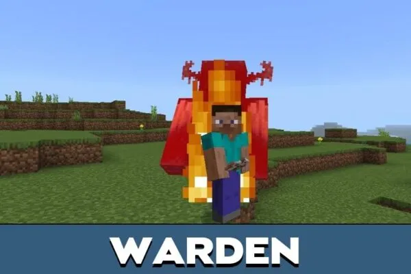 Warden from Archaeology Mod for Minecraft PE