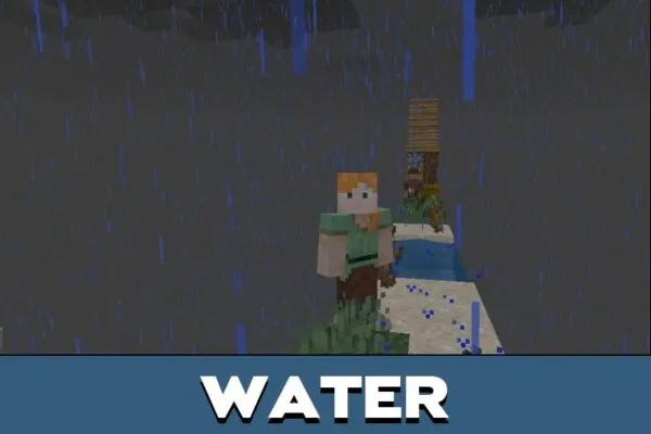 Water from 2D Map for Minecraft PE