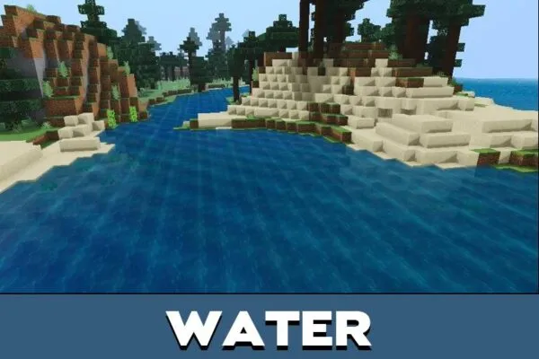 Water from Hero Shader for Minecraft PE