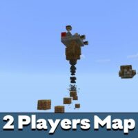 2 Players Parkour Map for Minecraft PE