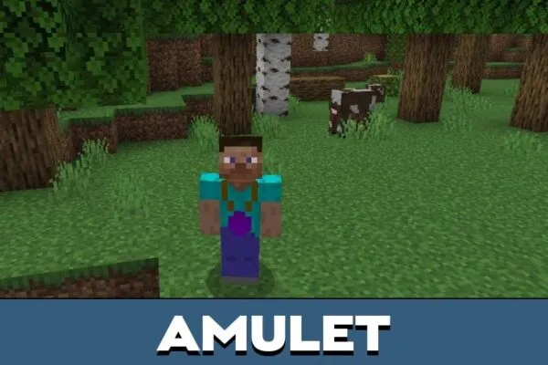 Amulet from Amethyst Mod for Minecraft PE