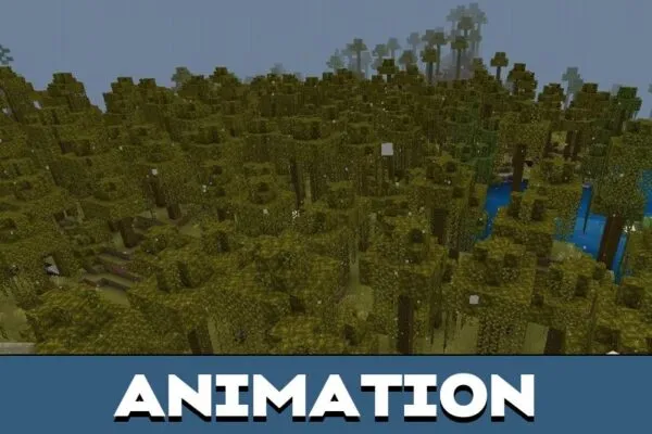 Animation from Swamp Mod for Minecraft PE