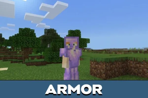 Armor from Amethyst Mod for Minecraft PE