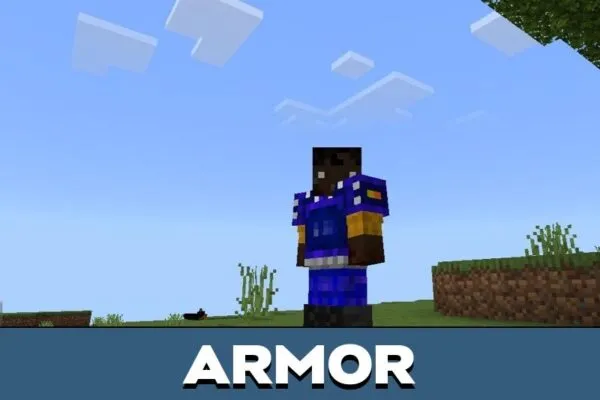 Armor from Resident Evil Mod for Minecraft PE