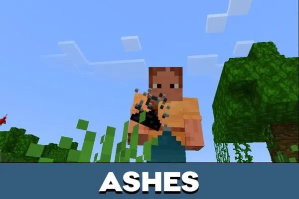 Ashes from Custom Weapons Mod for Minecraft PE